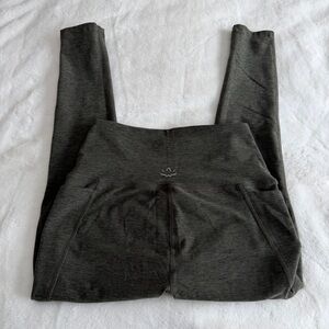 Beyond Yoga Spacedye Out Of Pocket High Waisted Green Large